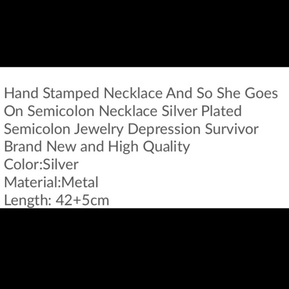 Survivor necklace (One left!) - Picture 2 of 2